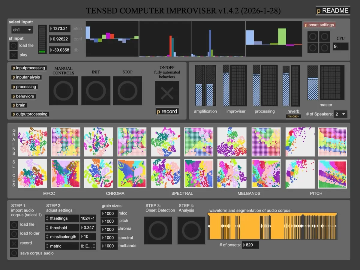 Tensed Computer Improviser